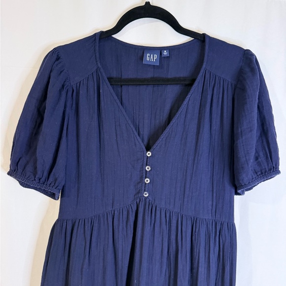 GAP Gauze Midi Dress - Picture 3 of 4